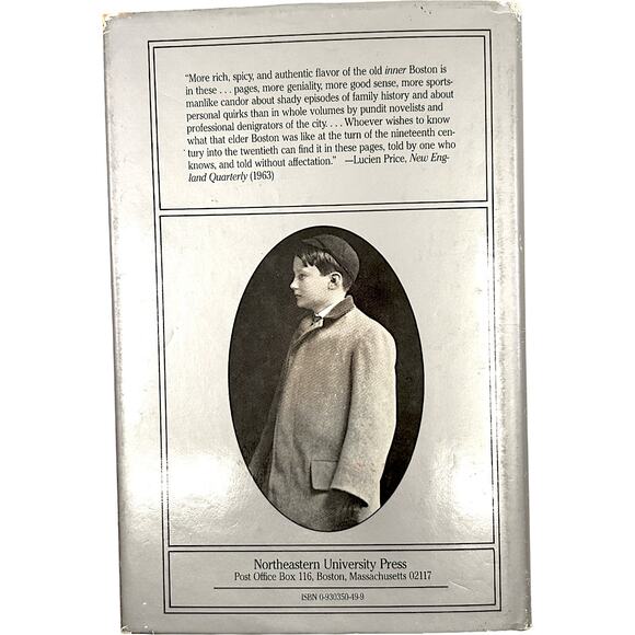 One Boy's BOSTON 1887-1901 Hardcover Book by Samuel Morison - Picture 10 of 10